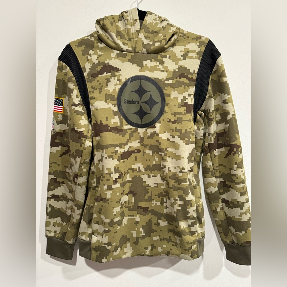 Pittsburgh Steelers Nike Salute to Service (STS) Hoodie - Youth size 14-16.